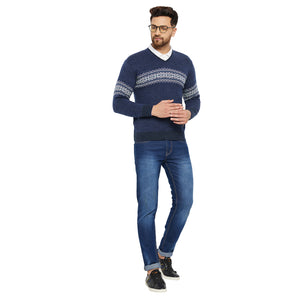 Duke Stardust Men V Neck Sweater (SDS716)