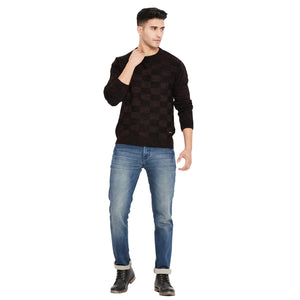 Duke Stardust Men Full Sleeve Round Neck Sweater (SDS651)